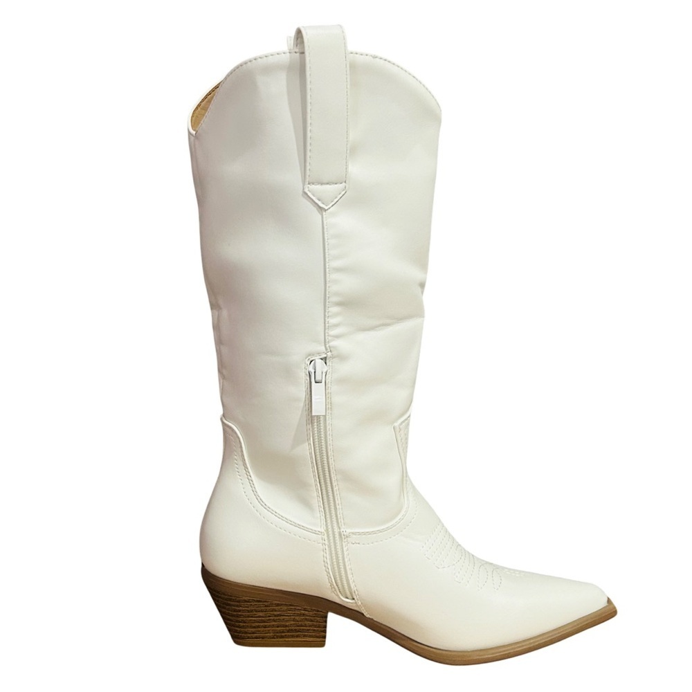 WOMEN’S KNEE HIGH COWBOY BOOTS (WILLA-8) - Picture 3 of 9